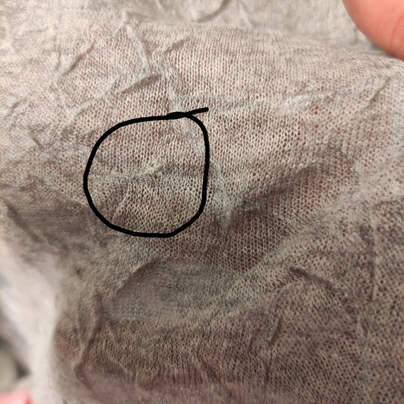 Eileen Fisher Women's Open Front Viscose Blend Cardigan Sweater Gray, L - Picture 12 of 12